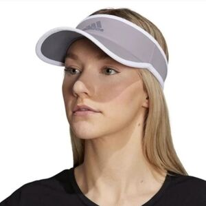 ADIDAS Lilac White Visor Superlight Adjustable Aeroready Performance Sports NWT!